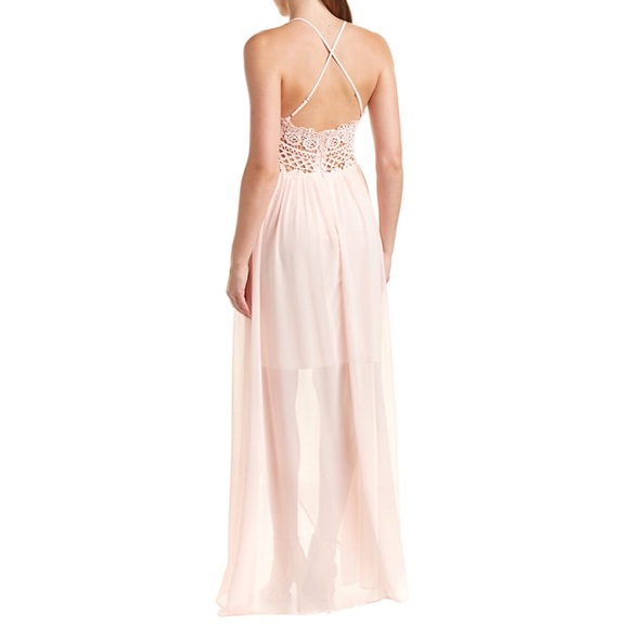 Worn Once! Soieblu chiffon maxi dress - Picture 2 of 3